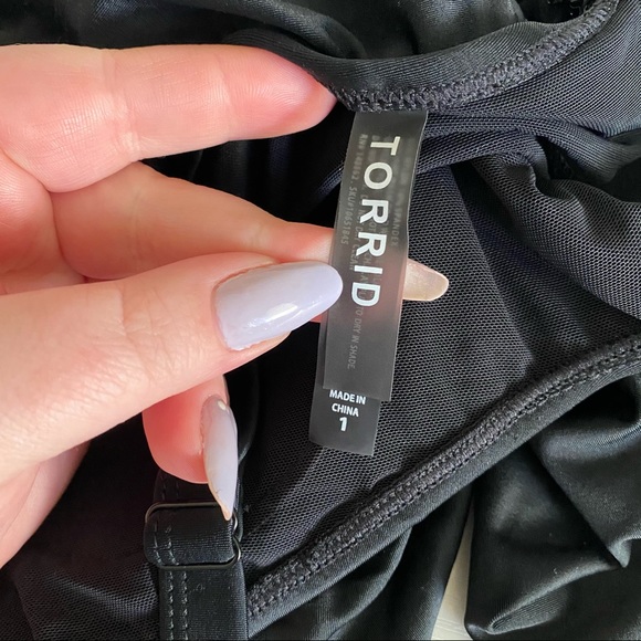 Torrid | Wireless Flounce Bikini Top - Picture 6 of 8